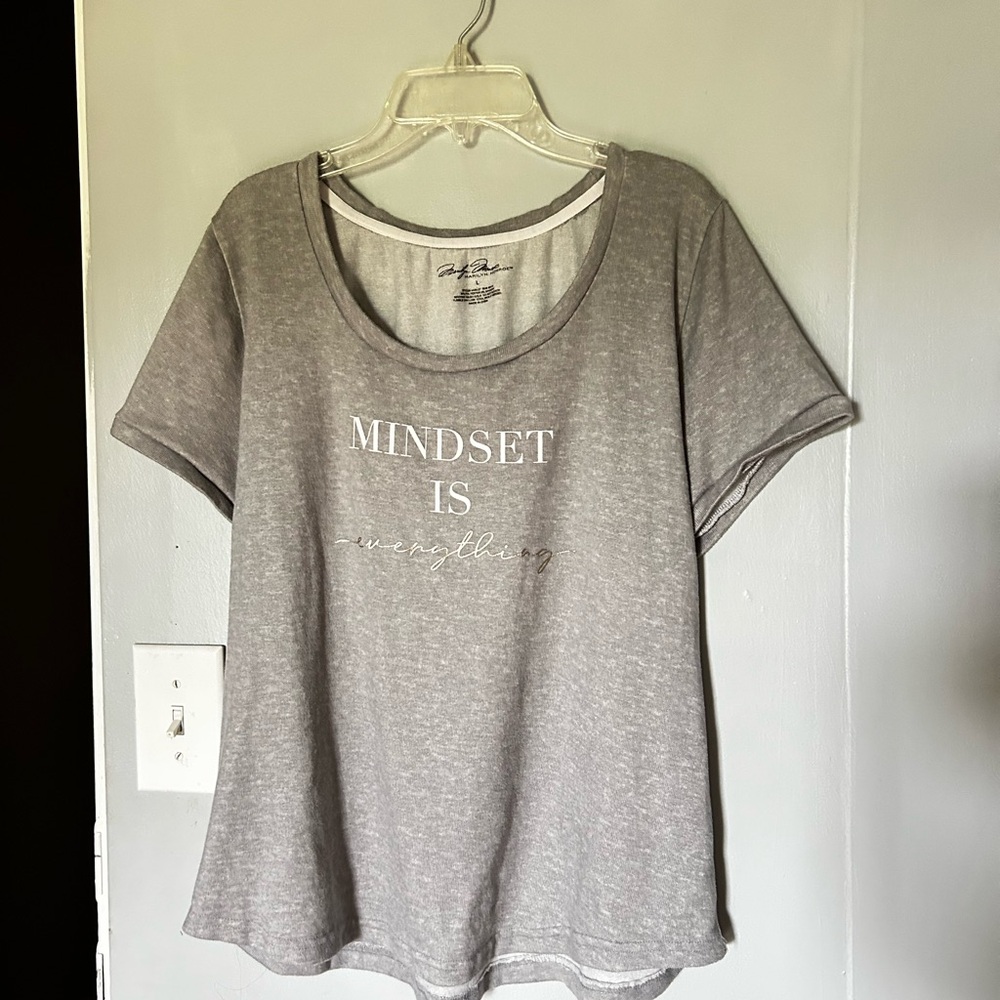 Marilyn Monroe Gray and White T-Shirt
